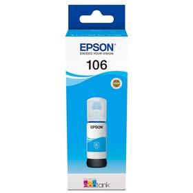 Cartridge Epson 106 EcoTank, 70 ml (C13T00R240) azúrová farba