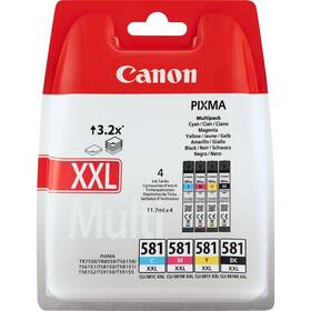 Canon CLI-581XXL 800/300 strán, CMYK