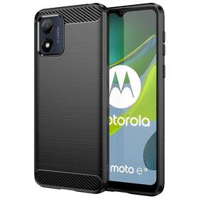 Kryt na mobil WG Carbon na Motorola Moto E13 4G (11860) čierny