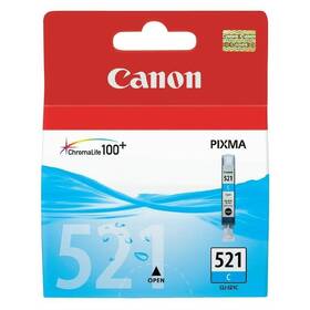 Cartridge Canon CLI-521C, 530 strán (2934B001) azúrová farba