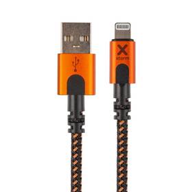 Kábel Xtorm Xtreme USB/Lightning, 1,5m (CXX002) čierny/oranžový