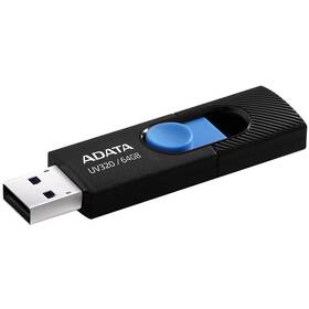USB flashdisk ADATA UV320 64GB (AUV320-64G-RBKBL) čierny/modrý