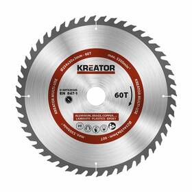 Pílový kotúč Kreator KRT020505 254mm 60T