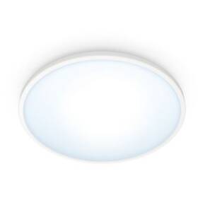 LED stropné svietidlo WiZ SuperSlim Tunable White 14 W (8719514337978) biele
