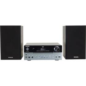 Mikro HiFi systém AIWA MSBTU-700DAB čierny/strieborný