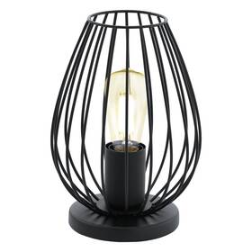 Stolná lampička Eglo Newtown (49481) čierna