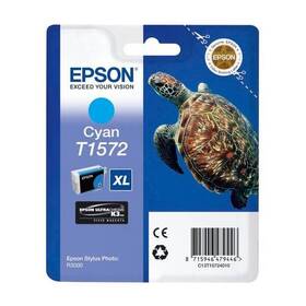 Cartridge Epson T1572, 25,9 ml (C13T15724010) azúrová farba