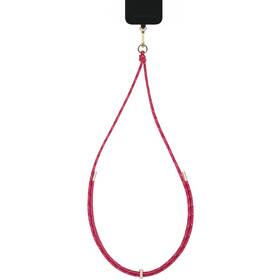 Popruh na krk iDeal Of Sweden Cord (IDCDS-491) purpurová farba