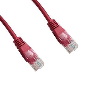 Kábel DATACOM UTP RJ45 Cat.6, 1 m (15912) červený