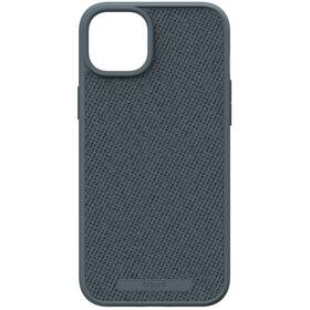 Kryt na mobil Njord Fabric MagSafe na Apple iPhone 15 Plus (NA52FA09) sivý