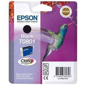 Cartridge Epson T0801, 7,4 ml (C13T08014011) čierna
