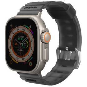 Remienok Skinarma Shokku na Apple Watch 49/45/44/42 mm (SK-SHOKKU49-SMOKE) sivý