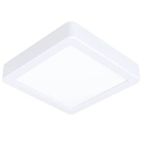 LED stropné svietidlo Eglo Fueva 5, štvorec, 16 cm, teplá biela (99236) biele