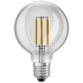 LED žiarovka Osram Classic Globe A Filament 3,8 W Clear E27, teplá biela (4099854009655)