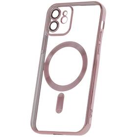 Kryt na mobil CPA Mag Color Chrome na Apple iPhone 12 (GSM169571) ružový