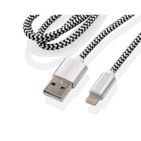 GoGEN USB / lightning, 1m, opletený, skúmavka