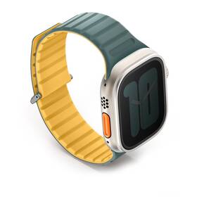 Remienok Uniq Revix Evo Reversible Magnetic na Apple Watch 42/44/45/49mm (UNIQ-49MM-REVEVGRNBYEL) žltý/zelený