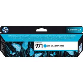 Cartridge HP 971, 2 500 strán (CN622AE) azúrová farba