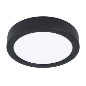 LED stropné svietidlo Eglo Fueva 5, kruh, 16 cm, neutrálna biela (99233) čierne