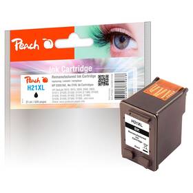 Cartridge Peach HP 21 XL, 520 strán (313168) čierna