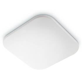 LED stropné svietidlo Philips Mauve SQ, teplá biela (8718696162804) biele