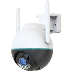 IP kamera IMMAX NEO LITE SMART Security BALL, 355° 90°, Wi-Fi, Tuya (07782L) biela