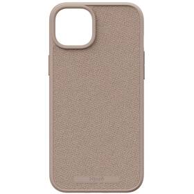 Kryt na mobil Njord Fabric MagSafe na Apple iPhone 15 Plus (NA52FA12) ružový