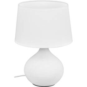 Stolná lampička Reality Martin (RE R50371001) biela