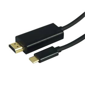 GoGEN HDMI 1,4/USB typ C 3.1, 1,5m, pozlátený
