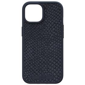Kryt na mobil Njord Salmon Leather Magsafe na Apple iPhone 15 (NA51SL00) čierny