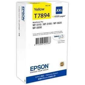 Cartridge Epson T7894 XXL, 4000 strán (C13T789440) žltá