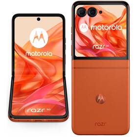 Mobilný telefón Motorola Razr 50 5G 8 GB / 256 GB - Spritz Orange (PB200014PL)