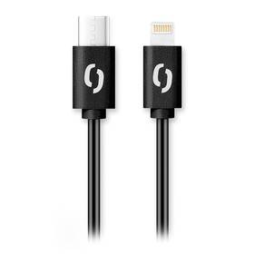 Kábel Aligator Power USB-C/Lightning, 3A, 1m (DATKP33) čierny