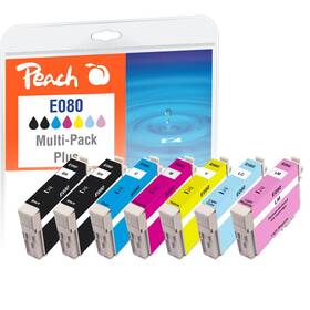 Cartridge Peach Epson 80, T0807 Multipack Plus, 7x 8,2 ml - CMYK (319558)