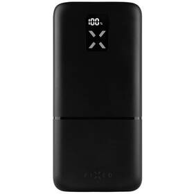 Powerbank FIXED Zen 30 s LCD displejom a výstupom PD 20W, 30 000 mAh (FIXZEN-30-BK) čierna