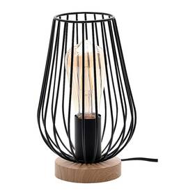 Stolná lampička Rabalux Gremio 6915 (6915) čierna/drevená