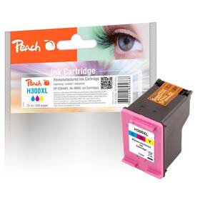 Cartridge Peach HP 300 XL, 525 strán - CMY (313651)
