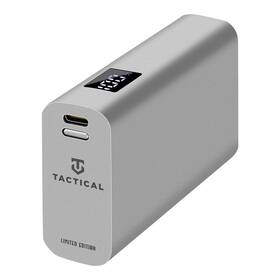 Powerbank Tactical EDC Brick, 9600mAh Raw, PD 22,5W (57983118917) strieborná