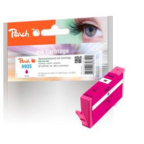 Cartridge Peach HP 935, 500 strán (319475) purpurová farba