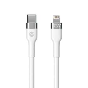 Kábel Forever Flexible USB-C/Lightning, 20W, 1m (GSM115425) biely
