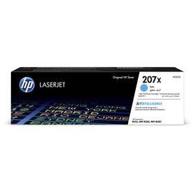 Toner HP 207X, 2 450 strán (W2211X) azúrová farba