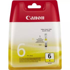 Cartridge Canon BCI-6Y, 210 strán (4708A002) žltá