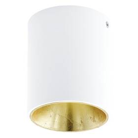 LED stropné svietidlo Eglo Polasso, kruh (94503) biele/zlaté
