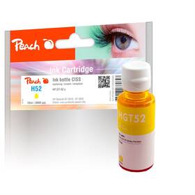 Cartridge Peach HP GT52, 8000 strán (320360) žltá