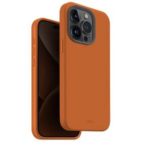 Kryt na mobil Uniq Lino Hue MagClick na Apple iPhone 15 Pro (UNIQ-IP6.1P(2023)-LINOHMORG) oranžový