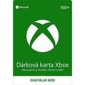 Microsoft Xbox dárková karta 150 Kč - elektronická licence