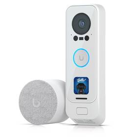 Videozvonček Ubiquiti UniFi Protect UVC-G4 Doorbell Pre PoE Kit-White, Duálna kamera (biela), 5Mpx s Infra + 8Ppx + PoE zvonček (UVC-G4 DoorBell Pro PoE Kit-White)