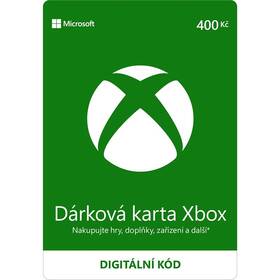 Microsoft Xbox dárková karta 400 Kč - elektronická licence
