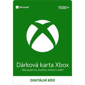 Microsoft Xbox dárková karta 1500 Kč - elektronická licence