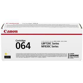 Toner Canon CRG 064, 5 000 stran (4931C001) žltý